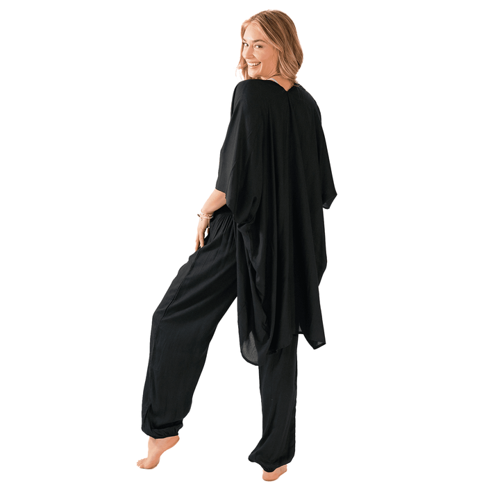 Black Lounge Set, back