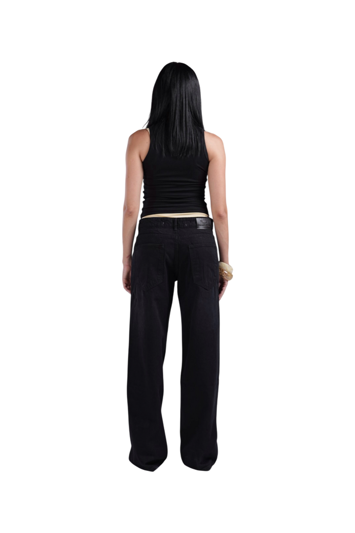 BLACK LOW WAIST
