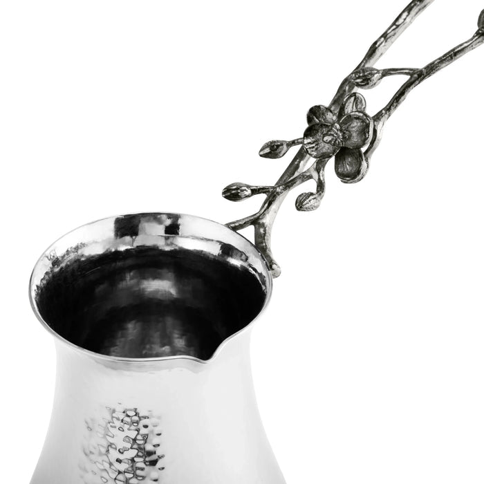 Michael Aram Black Orchid Coffee Pot & Spoon