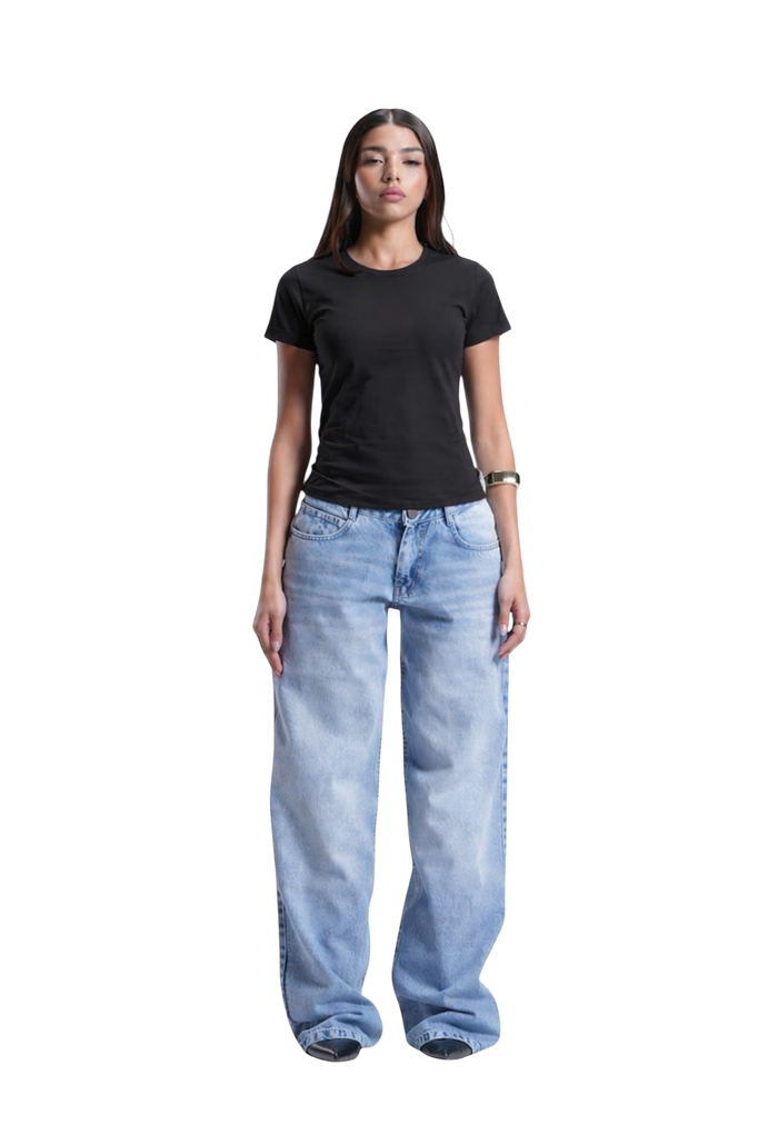 BLACK REGULAR BASIC TOP