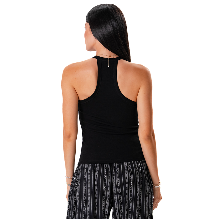 Black Riviera Tank, back