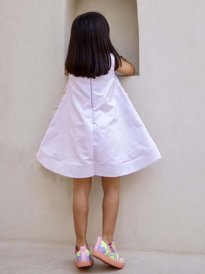Blossom Lavender Flower Girl Dress