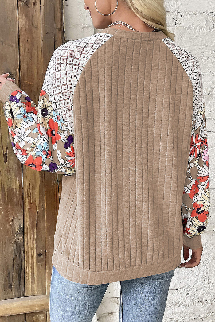 Blouse côtelée à -A WOMAN WE LOVE