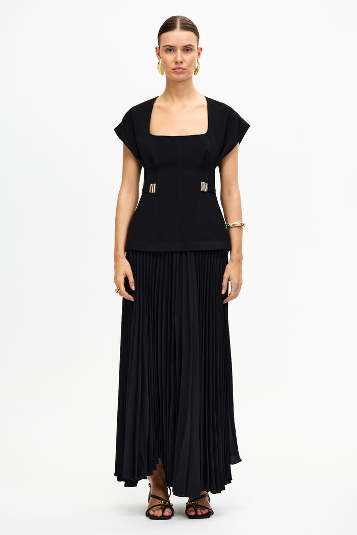 ACLER ONLINE AU BOLLOW MAXI DRESS