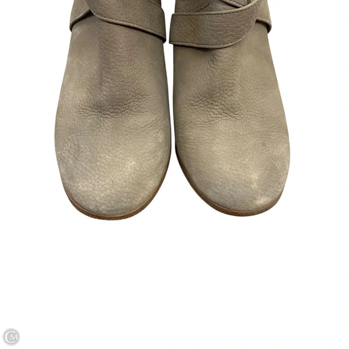 Boots Designer By Kate Spade In Taupe, Size: 7.5