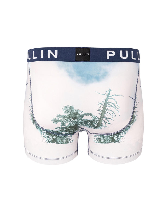boxer homme imprimé boxer court pandapowder PULLIN en lycra