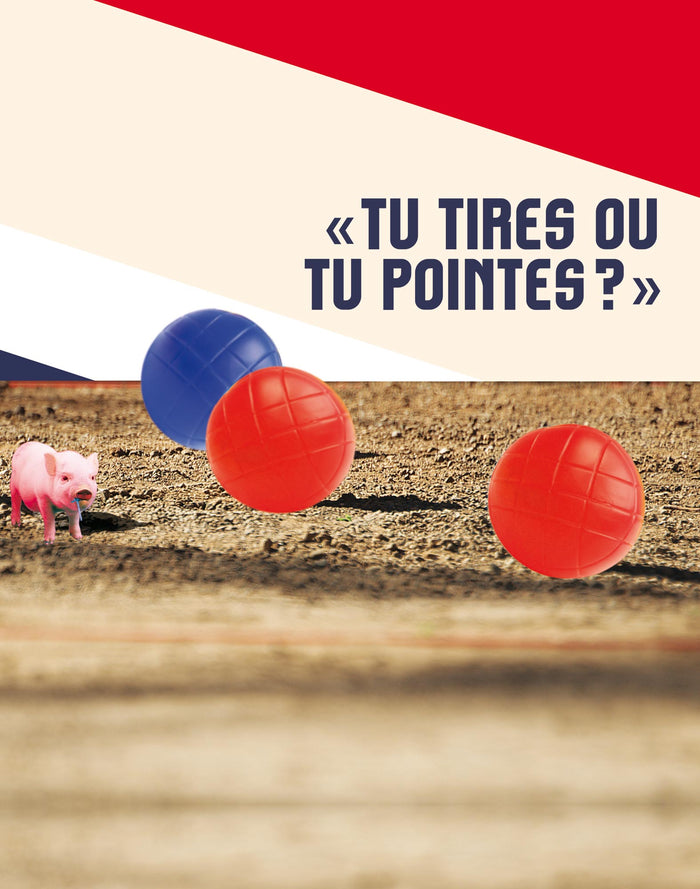 boxer homme imprimé boxer court petanqueparty PULLIN en lycra