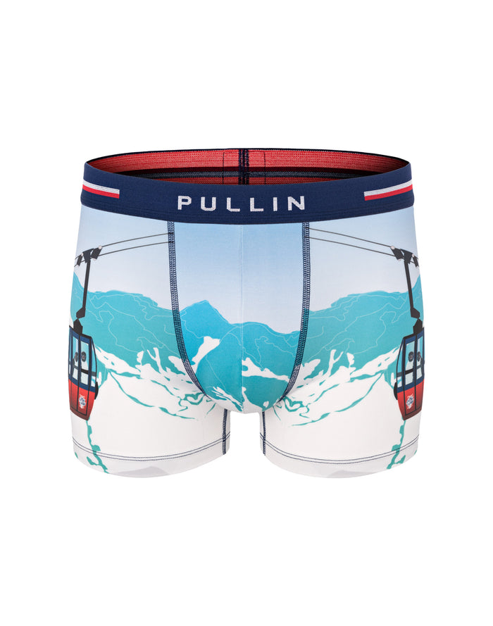 boxer homme imprimé boxer court PULLINeggs PULLIN en lycra