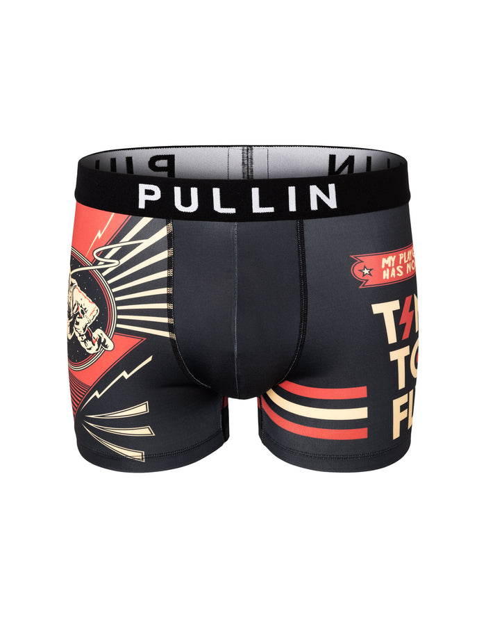 boxer homme imprimé boxer court timetofly PULLIN en lycra