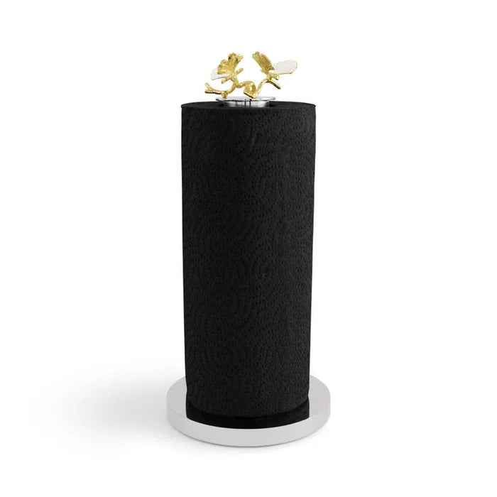Michael Aram Butterfly Ginkgo Gold Paper Towel Holder