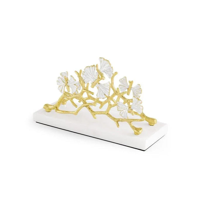 Michael Aram Butterfly Gingko Gold Vertical Napkin Holder
