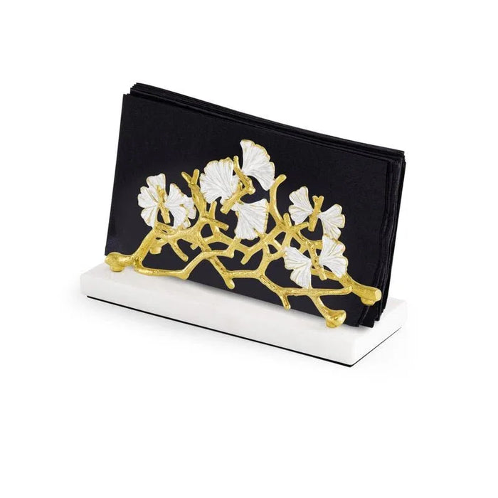 Michael Aram Butterfly Gingko Gold Vertical Napkin Holder