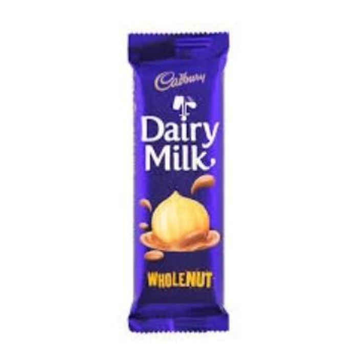 Dairy Milk Wholenut (80 g) | Food, South African | USA's #1 Source for South African Foods - AubergineFoods.com