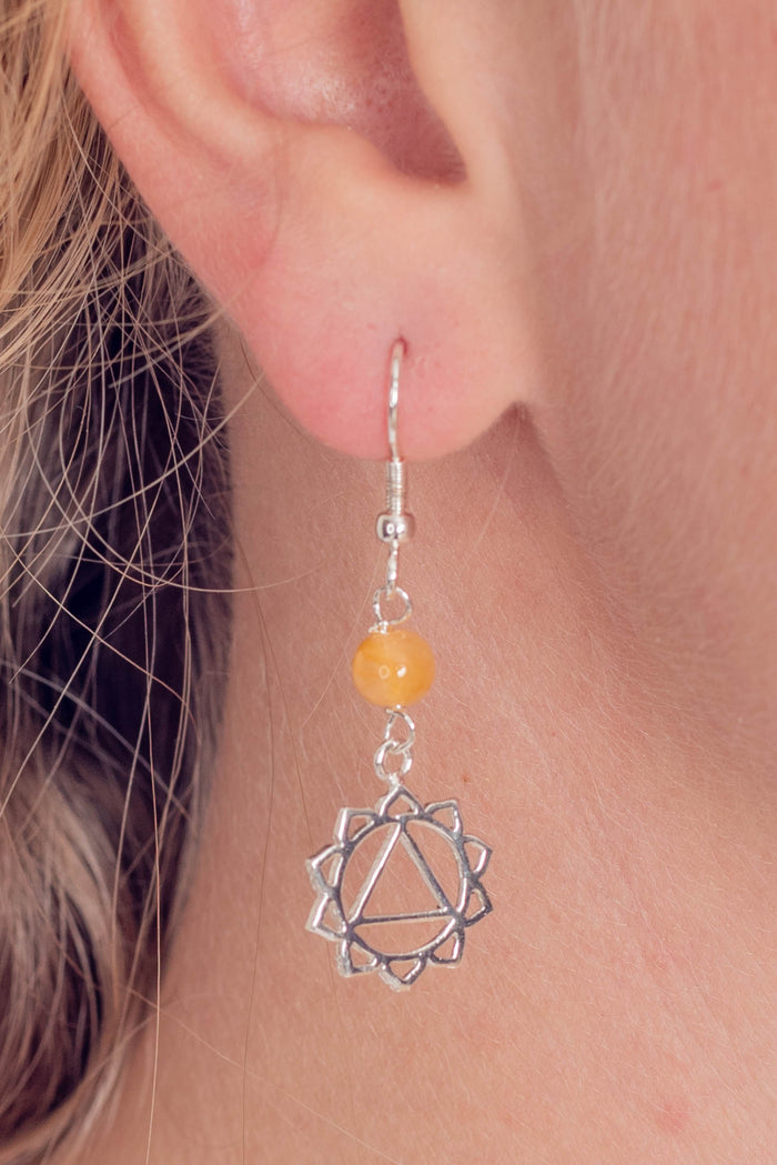 Chakra Earrings in style Solar