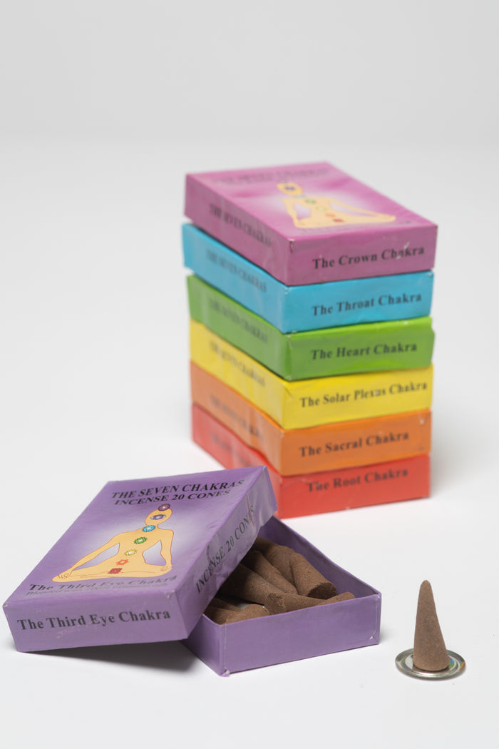 Chakra Gift Set Cone Incense in Default Title