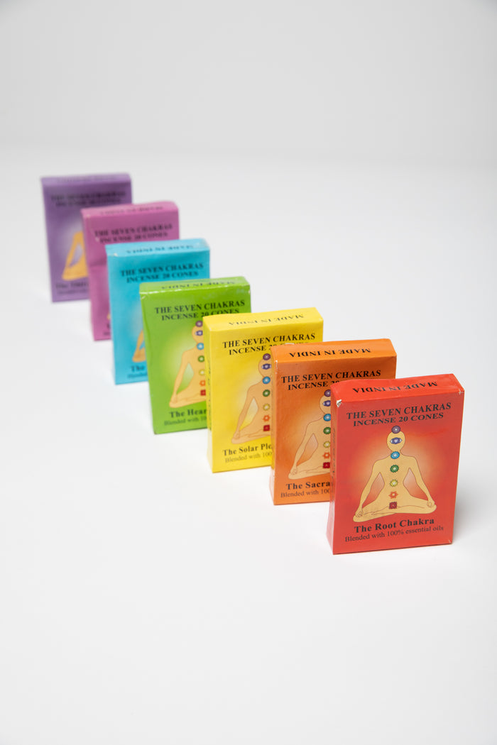 Chakra Gift Set Cone Incense