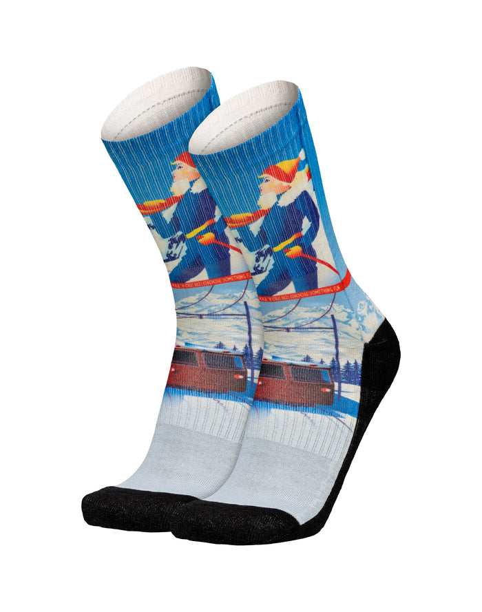 chaussettes longrailway PULLIN