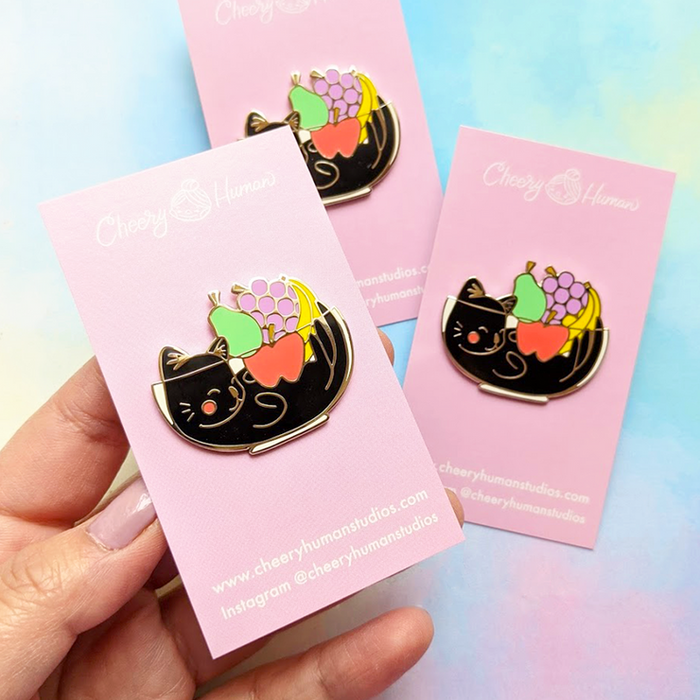 Cheery Human Studios: Enamel Pins
