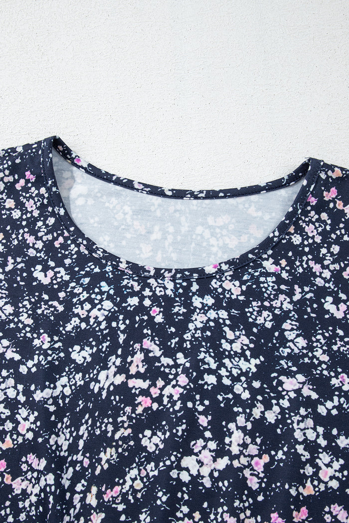Chemisier à fleurs et blocs de couleurs *-A WOMAN WE LOVE