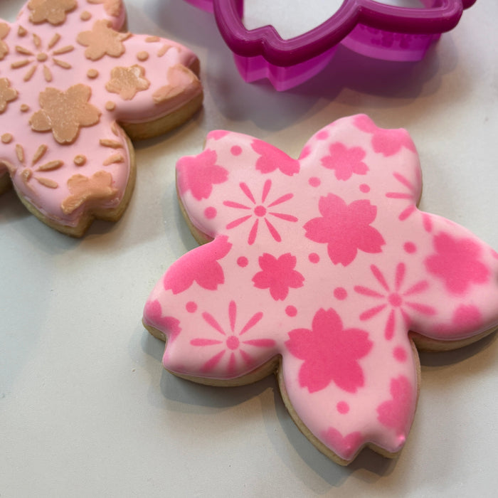 Cherry Blossom Cookie Cutter bakeartstencil
