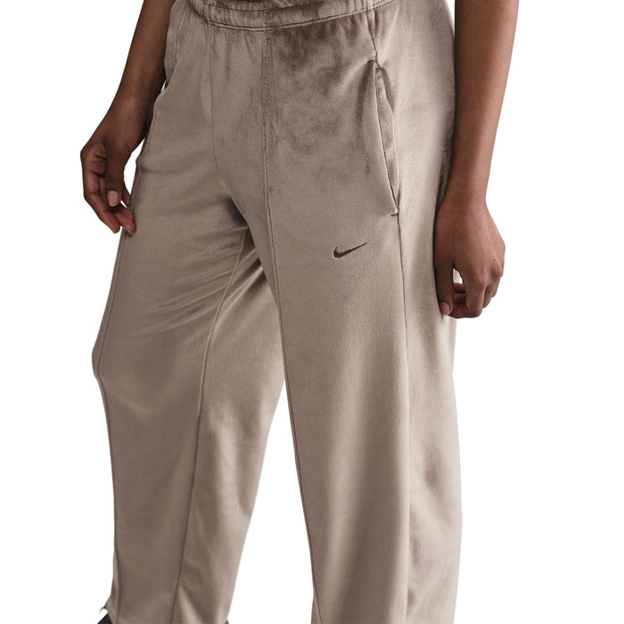 Chill Knit Mid-Rise Velour Pants
