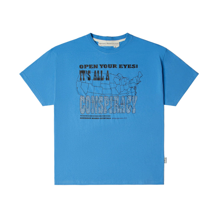 Conspiracy Short sleeve Tee blue