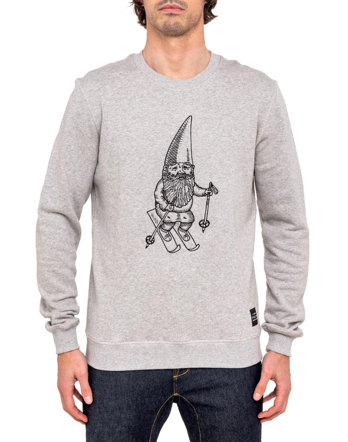 crew neck men skipartoutgrey PULLIN en coton