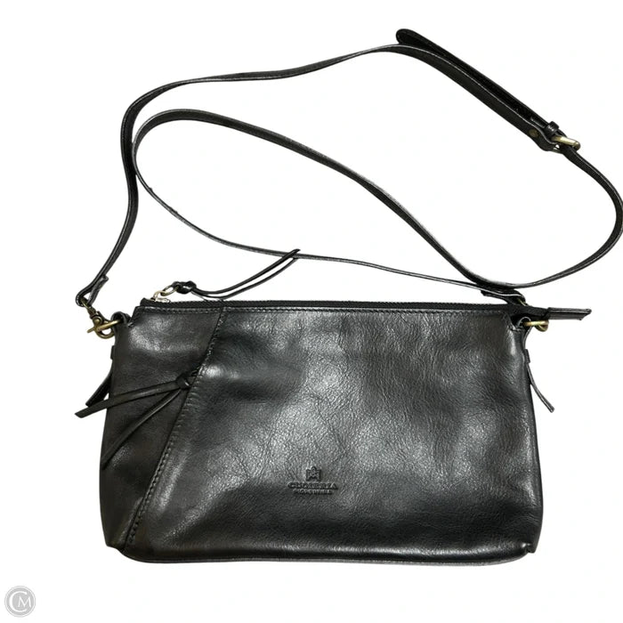 Crossbody Leather By Cuoieria, Size: Medium