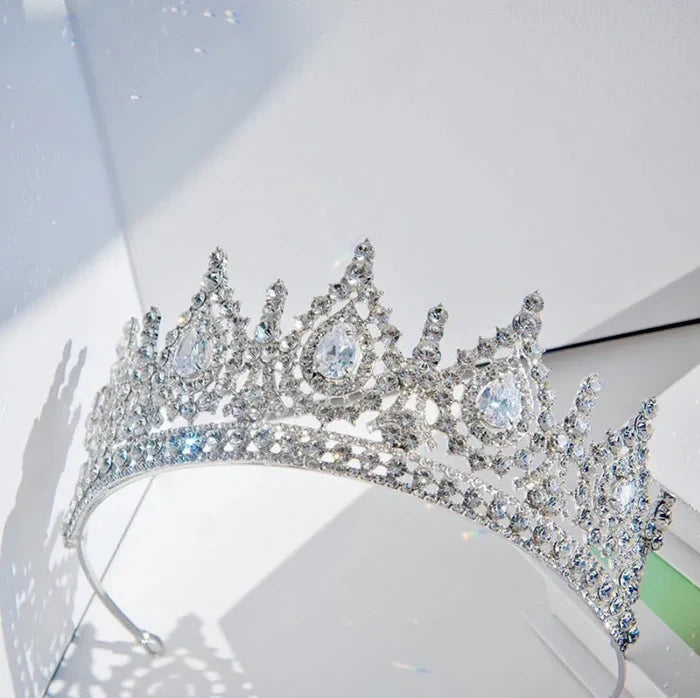 Wedding Hair Accessories - Royal Glamour Bridal Tiara