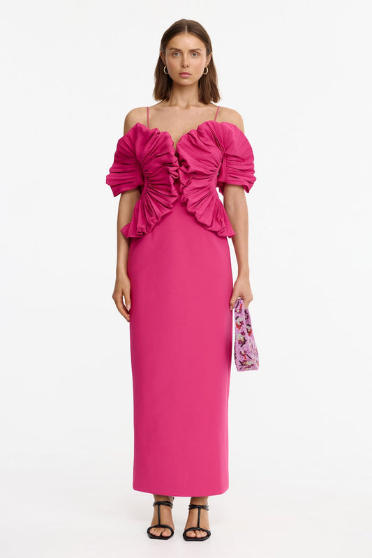 ACLER ONLINE AU DARNHILL MIDI DRESS