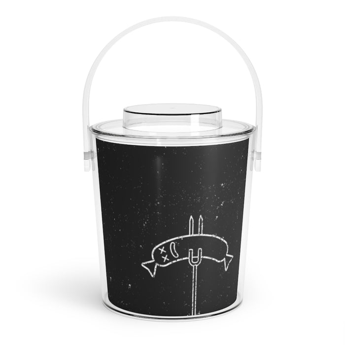 Death by Sausage Ice Bucket with Tongs