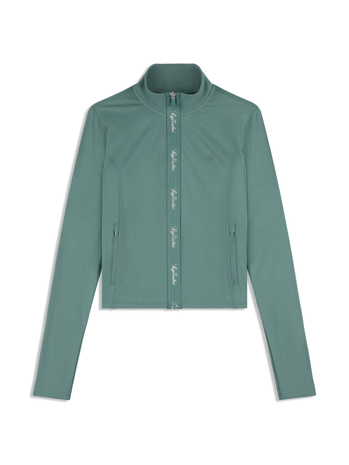 Delfina Contour Green Jacket