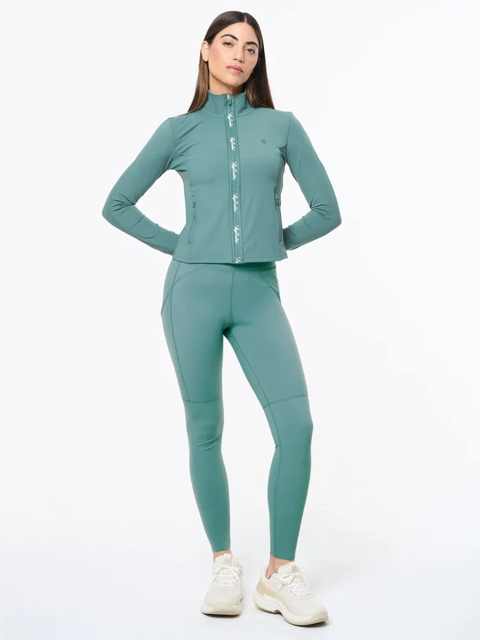 Delfina Contour Green Jacket