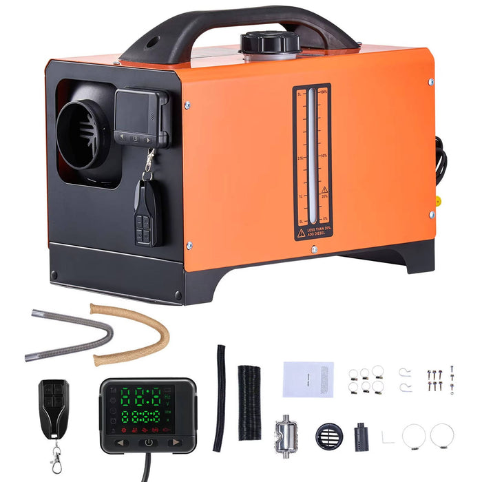 Diesel Heater 8KW 12V 24V Parking Air Heater with Remote LCD RV Camper Truck Boat