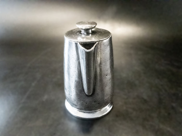 Dorado Beach Hotel Silver Soldered Teapot Pitcher Puerto Rico Hotel Military RR Silver