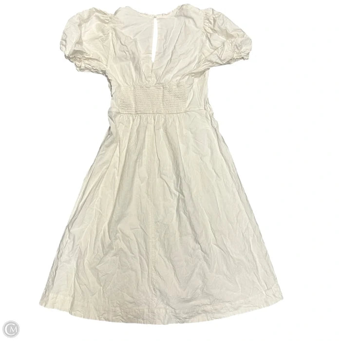Dress Casual Maxi By Maeve In White, Size: Xl
