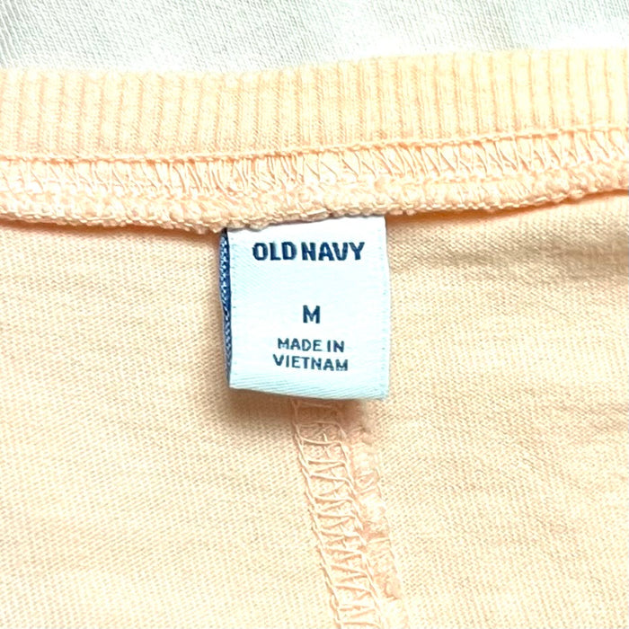 Dress Casual Midi By Old Navy In Peach, Size: M