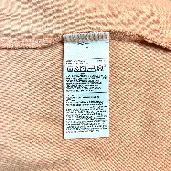 Dress Casual Midi By Old Navy In Peach, Size: M