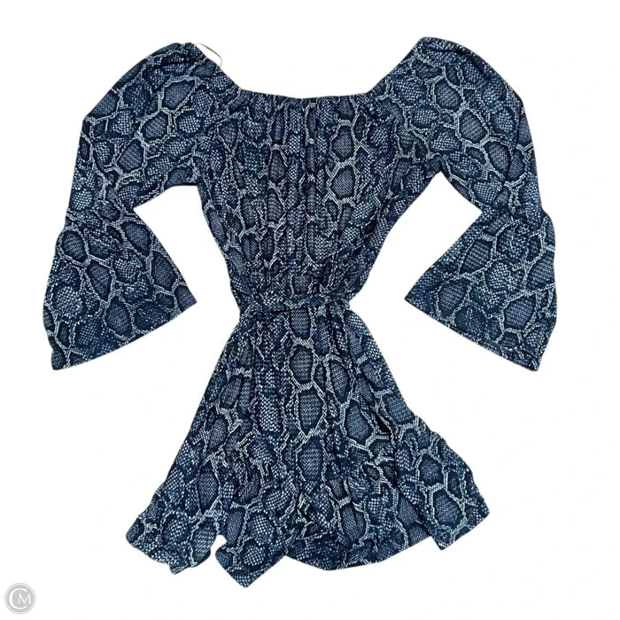 Dress Casual Short By Michael By Michael Kors In Blue, Size: L