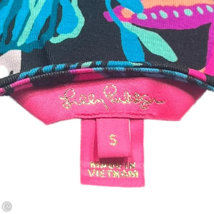 Dress Designer By Lilly Pulitzer In Black & Purple, Size: S