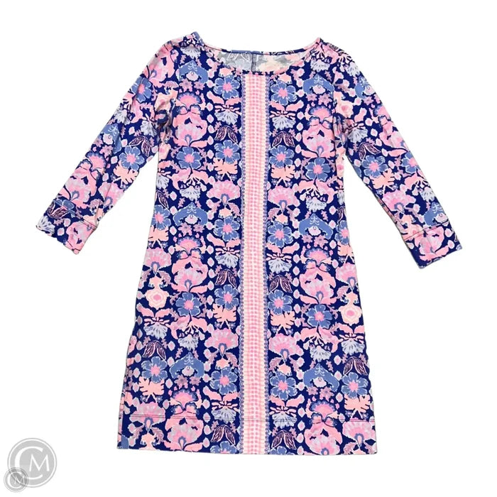 Dress Designer By Lilly Pulitzer In Blue & Pink, Size: Xs