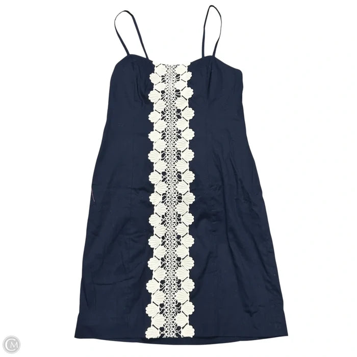 Dress Designer By Lilly Pulitzer In Blue & White, Size: Xs