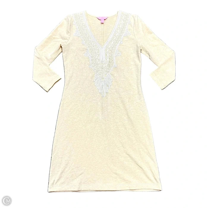 Dress Designer By Lilly Pulitzer In Cream, Size: Xs