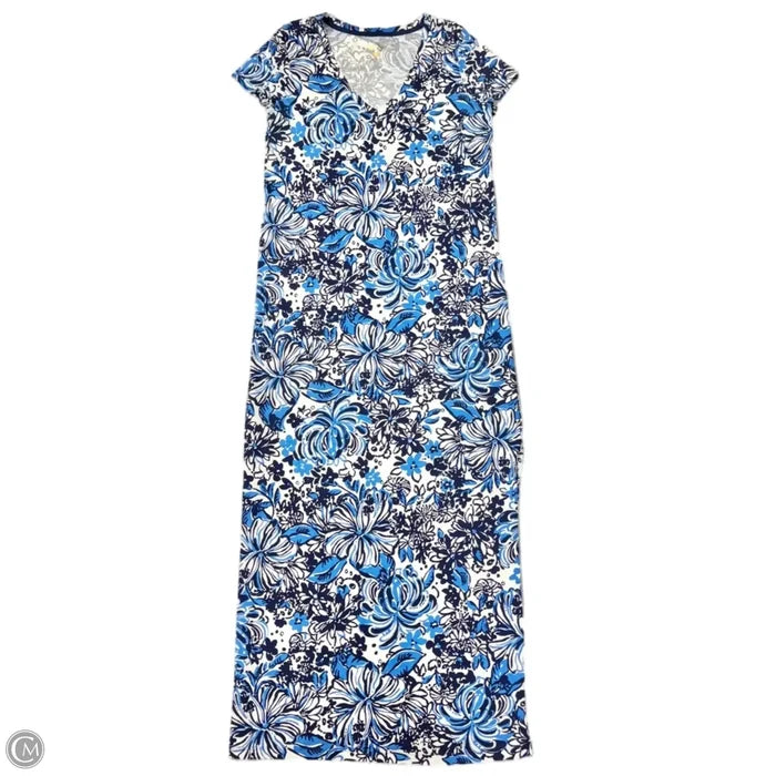 Dress Designer By Lilly Pulitzer In Floral Print, Size: Xs