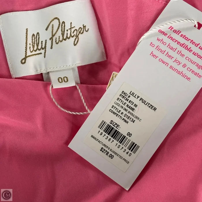 Dress Designer By Lilly Pulitzer In Pink, Size: Xxs