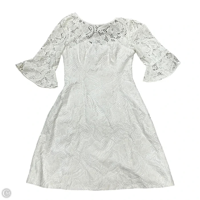 Dress Designer By Lilly Pulitzer In White, Size: Xs