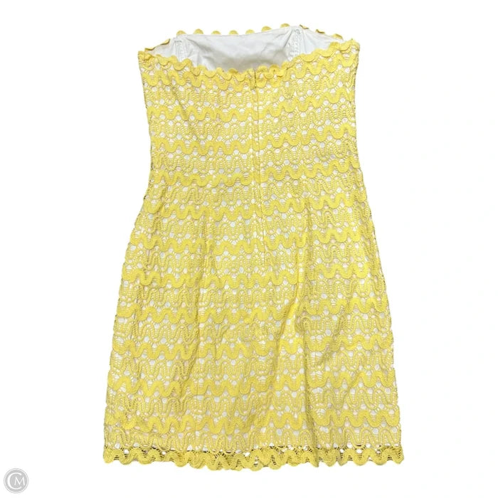 Dress Designer By Lilly Pulitzer In Yellow, Size: 0