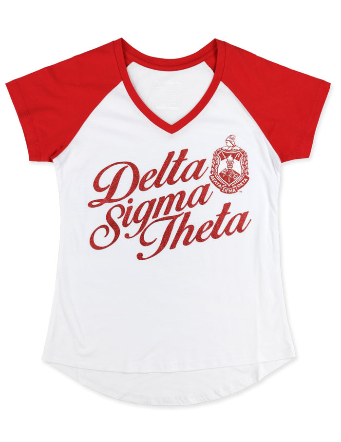 DST Glitter V-Neck Shirt
