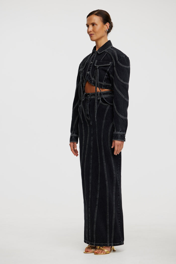 ACLER ONLINE AU EAGLETON MAXI SKIRT
