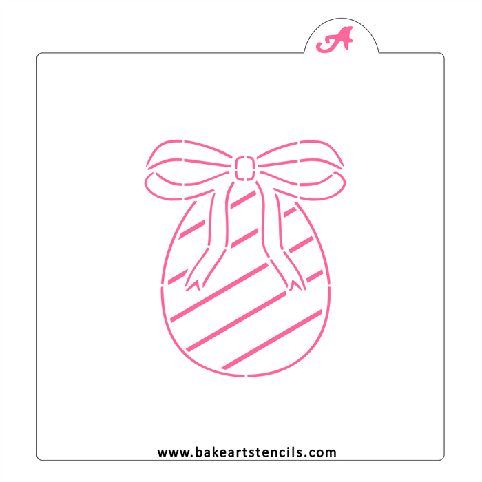 Easter Egg Bow PYO Stencil